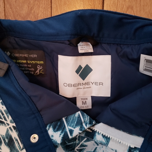 NWOT - Obermeyer teens' snow pants Size M - Picture 4 of 6